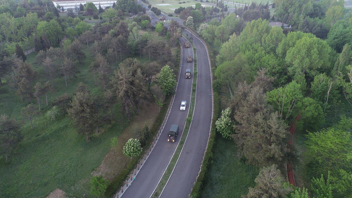 NATO tatbikatına katılacak olan askerler, Tekirdağ'dan yola çıktı