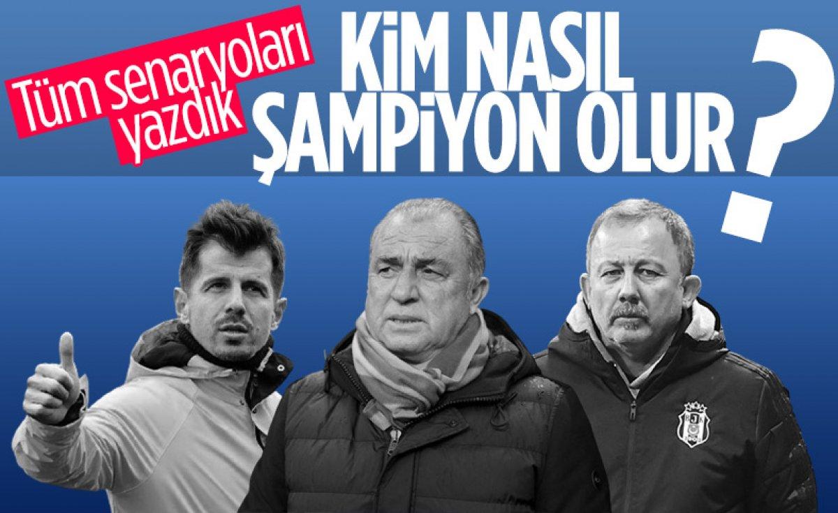 Süper Lig'de bu akşam şampiyonluk heyecanı yaşanacak