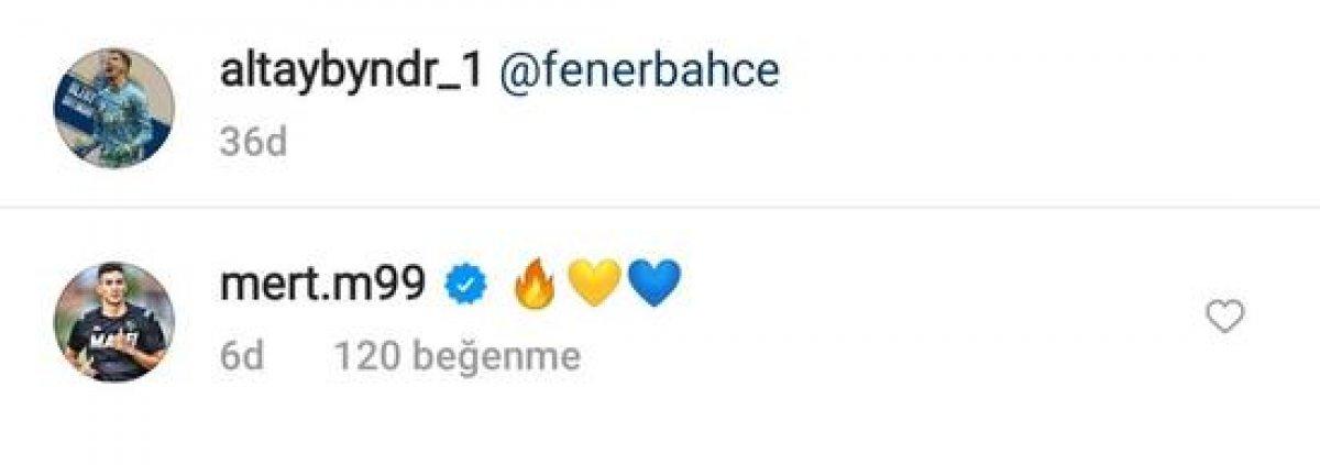 Mert Müldür, Fenerbahçeli taraftarları heyecanlandırdı