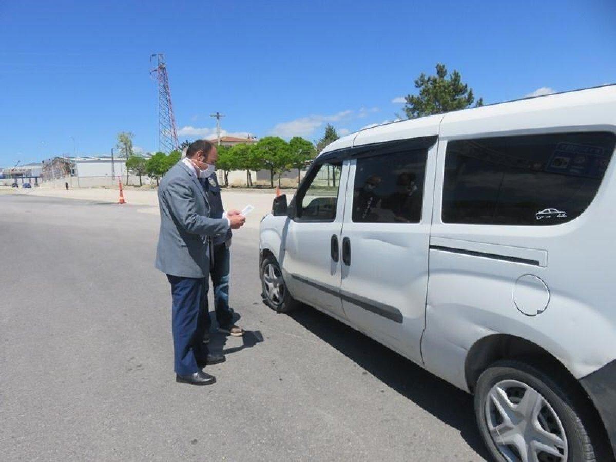 Amasya'da tam kapanma denetimleri devam ediyor