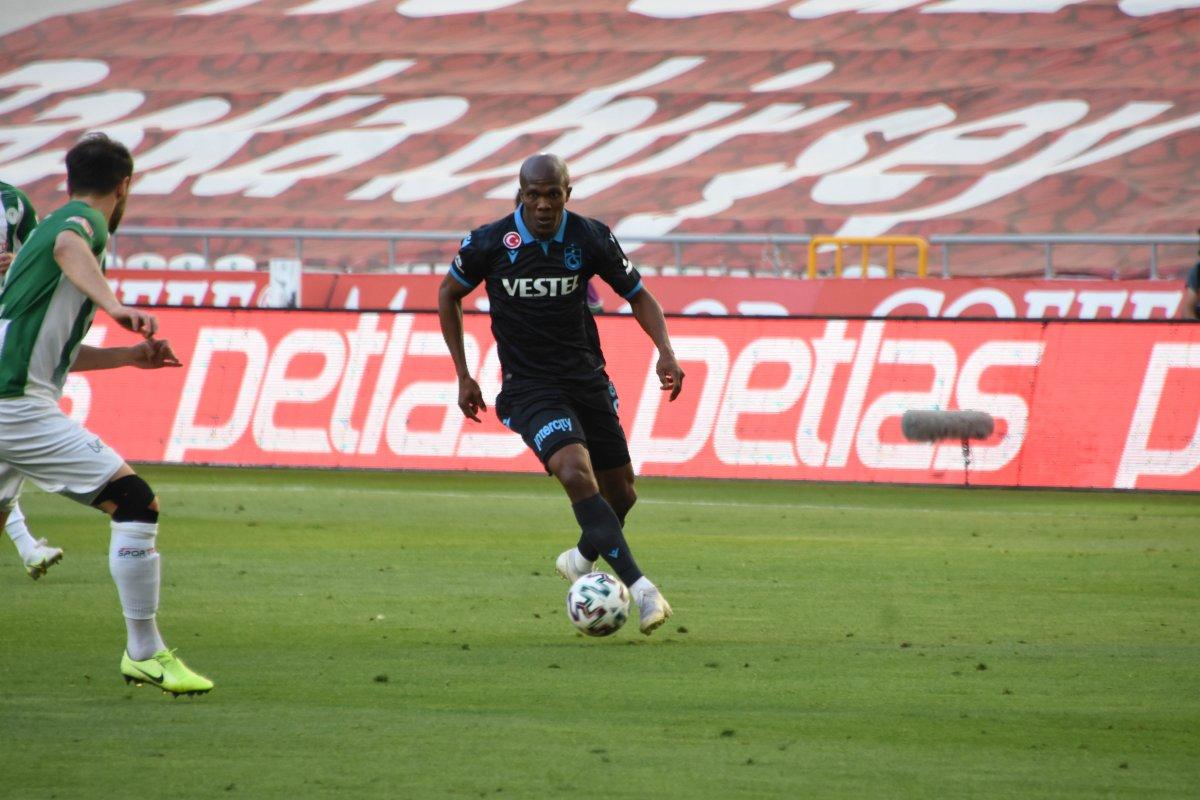 Trabzonspor deplasmanda Konyaspor ile berabere kaldı