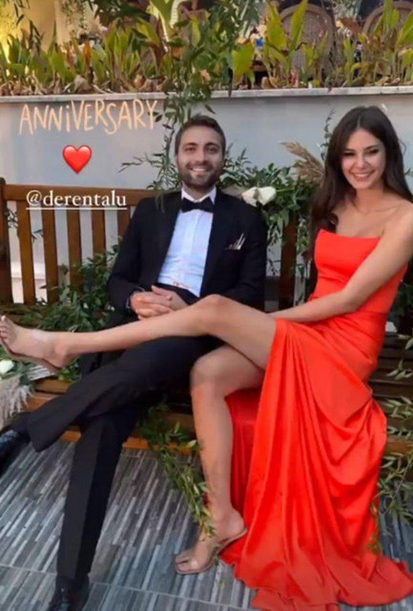 Deren Talu'nun aşk tatili devam ediyor