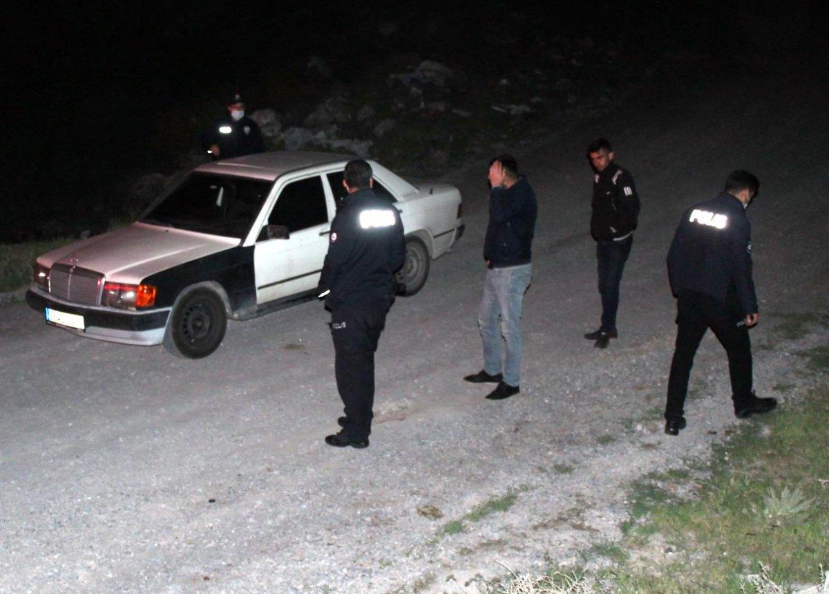 Kayseri'de dur ihtarına uymayan sürücü yakalandı