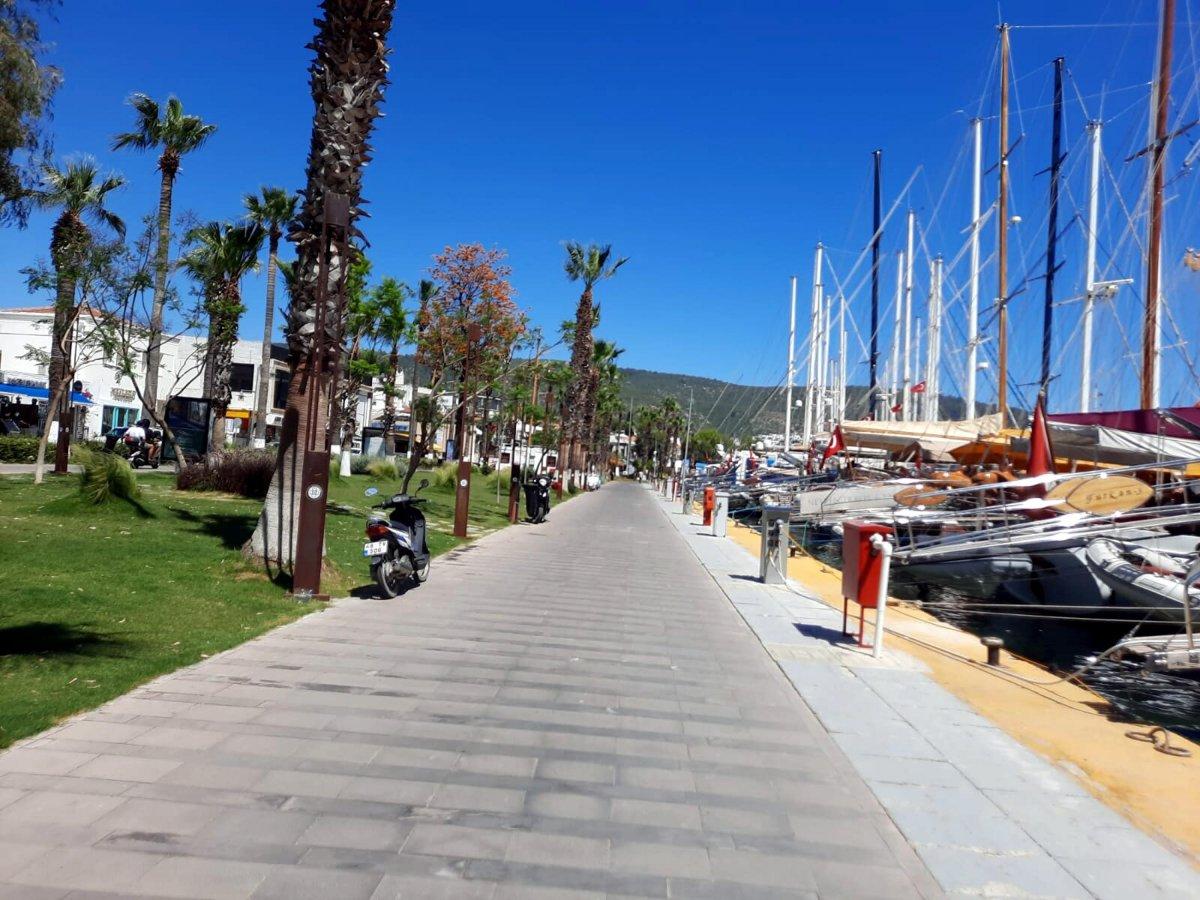 Bodrum'da sessizlik hakim