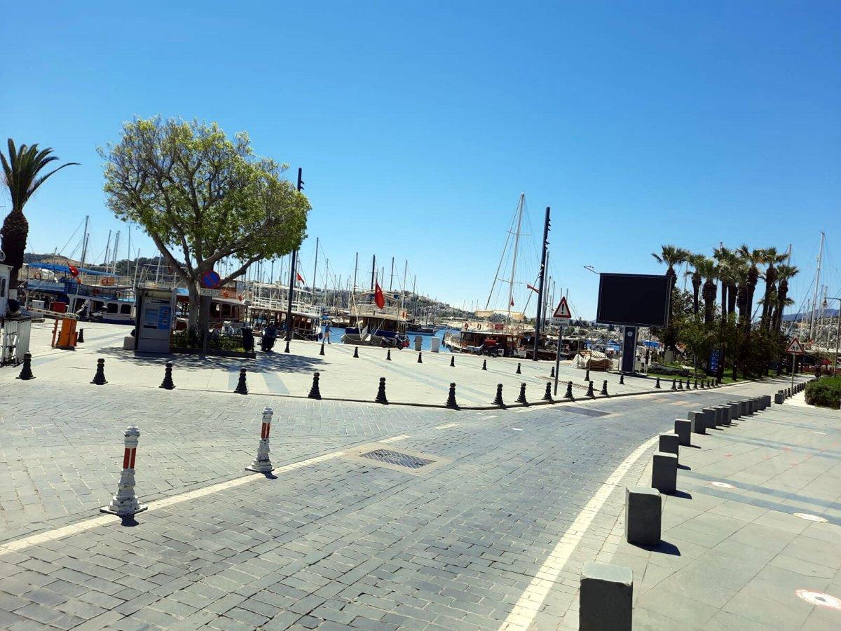 Bodrum'da sessizlik hakim