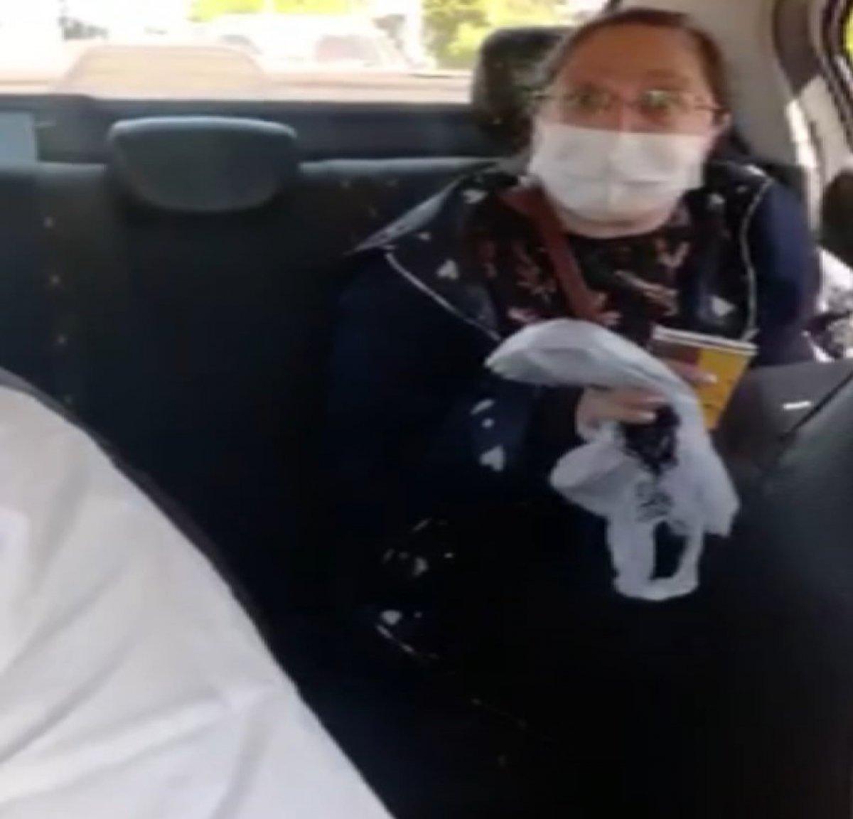 Kadıköy taksici tehdit