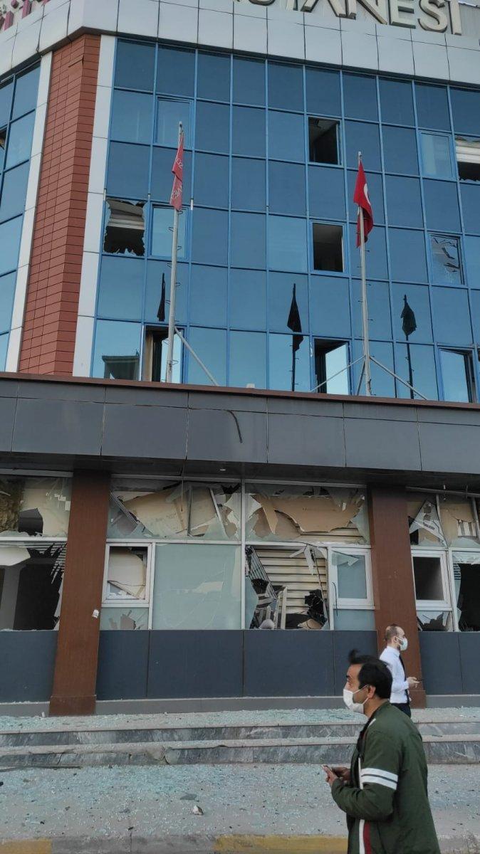 Pendik'te metro inşaatında patlama