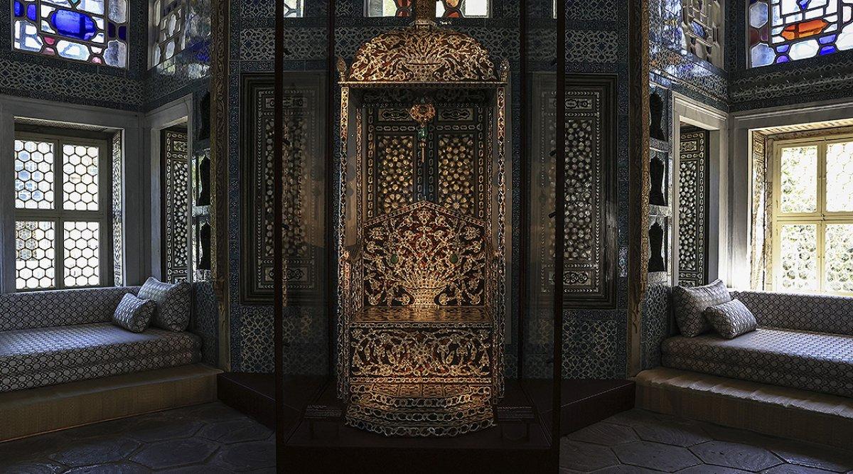 Arife Tahtı, Topkapı Sarayı'nda sergilenmeye başlandı