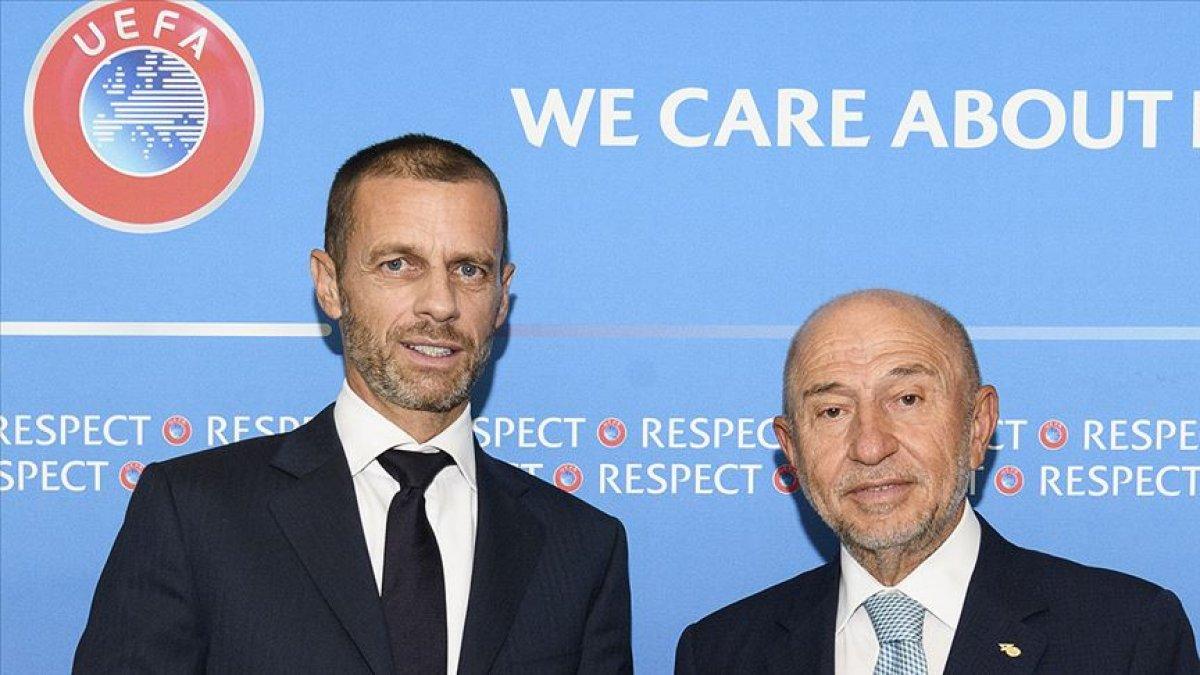 UEFA Başkanı Ceferin: Yakın gelecekte birçok etkinliği Türkiye'de göreceğiz