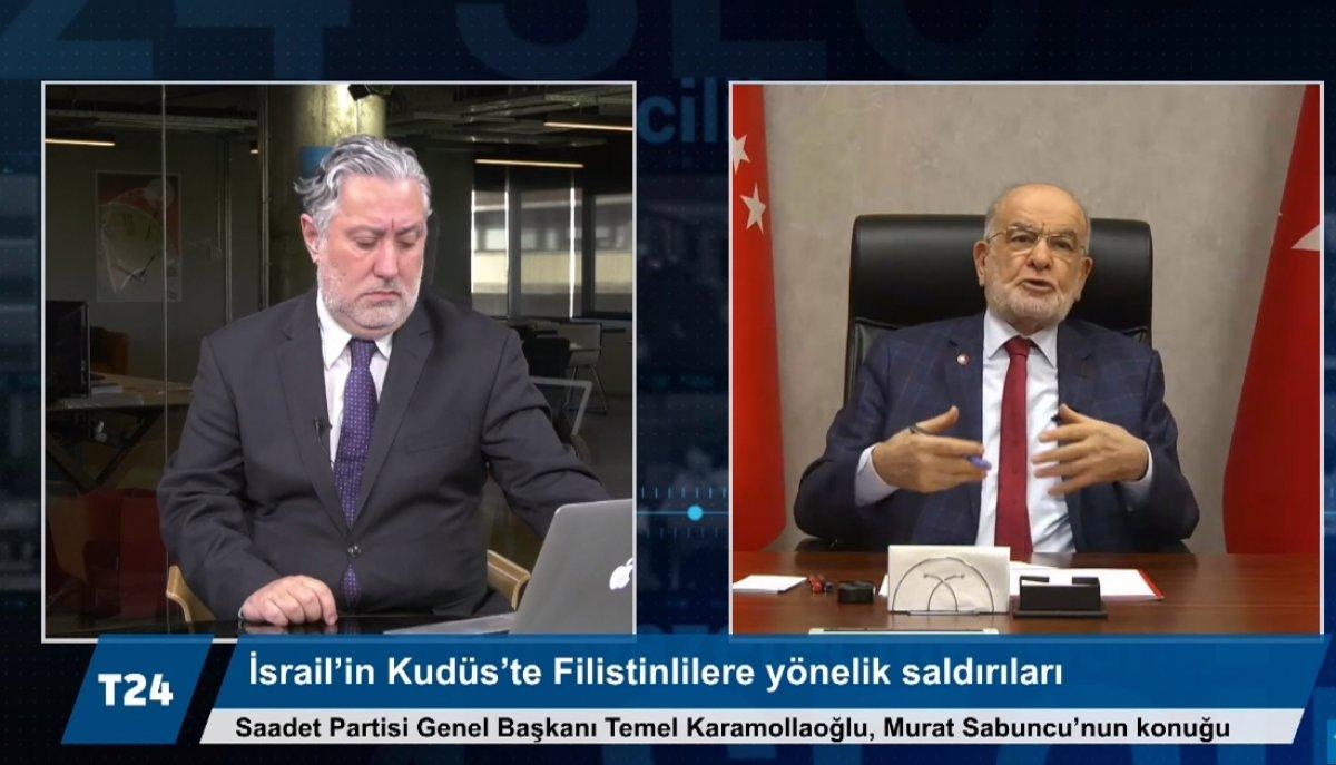 Temel Karamollaoğlu: İsrail’e karşı askeri müdahaleye bile tevessül edilebilmeli