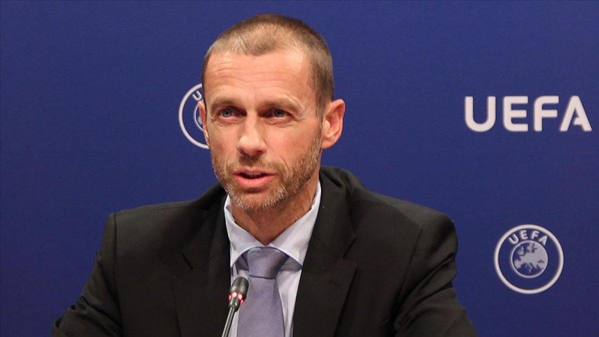 UEFA Başkanı Ceferin: Yakın gelecekte birçok etkinliği Türkiye'de göreceğiz