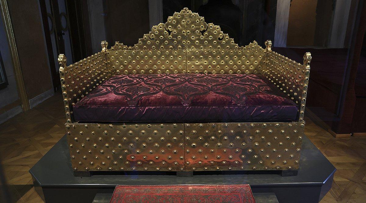 Arife Tahtı, Topkapı Sarayı'nda sergilenmeye başlandı