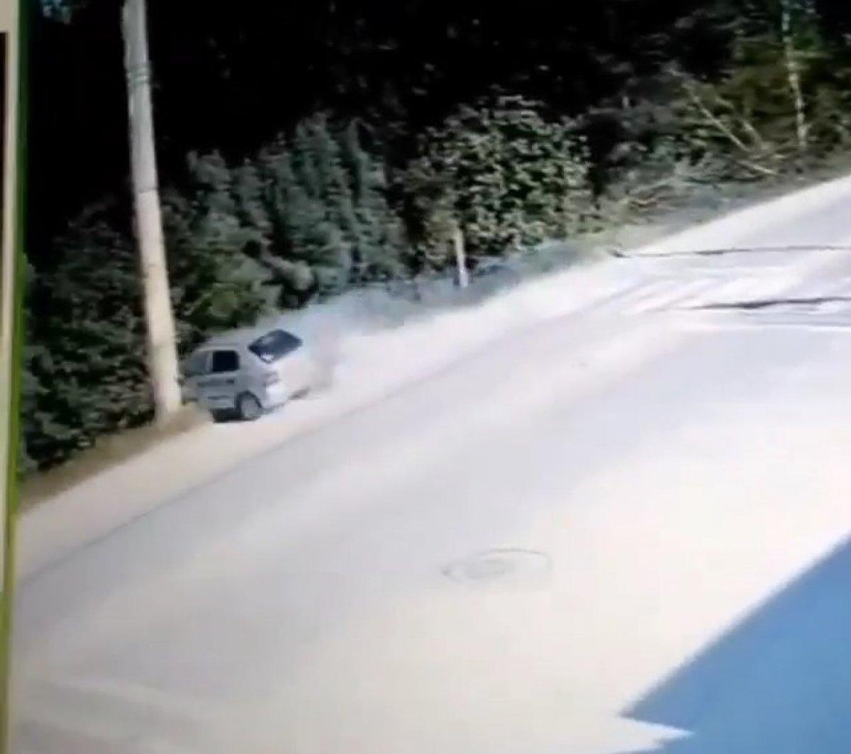 Kocaeli'de ölümlü kaza anının görüntüleri