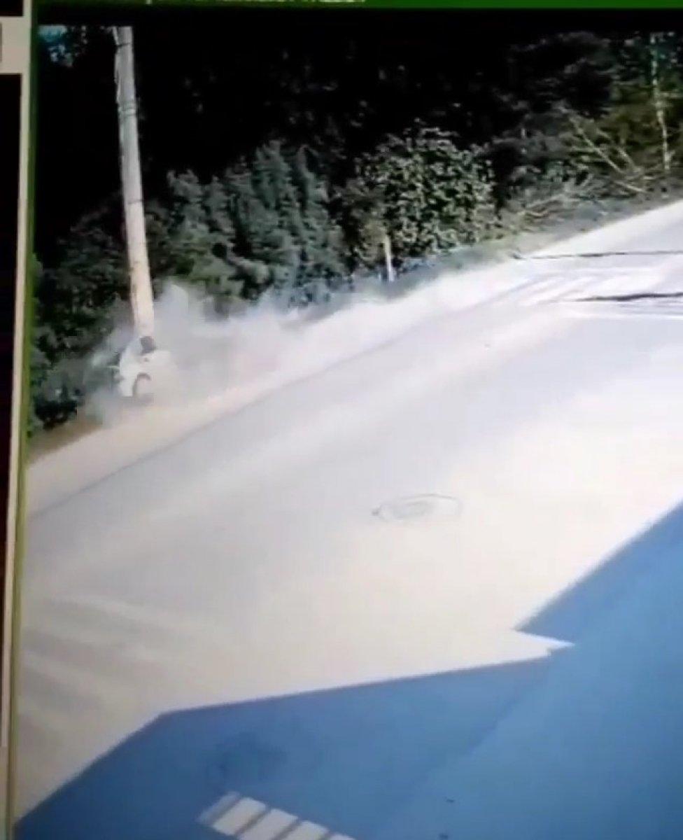 Kocaeli'de ölümlü kaza anının görüntüleri