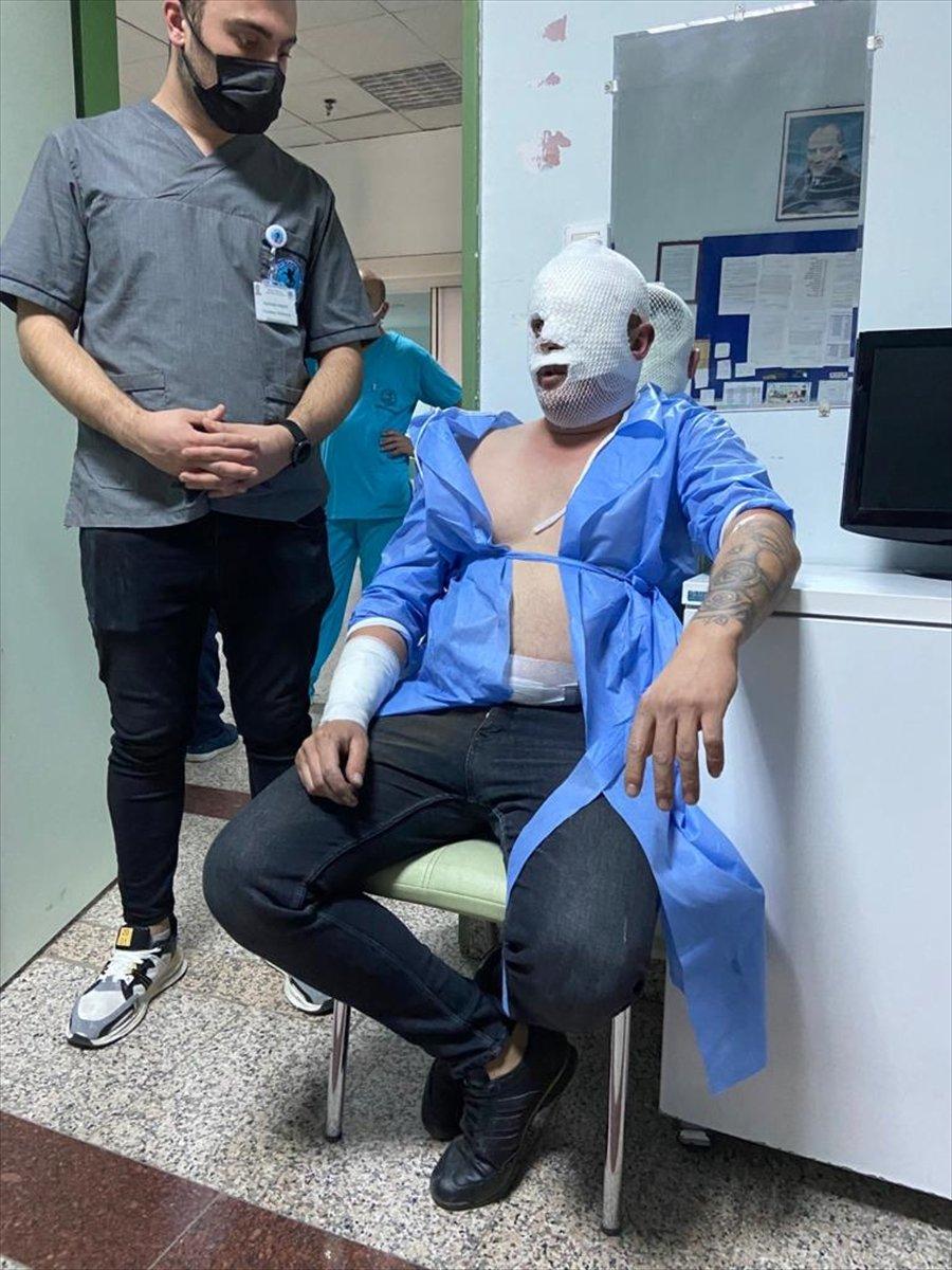 Samsun'da oksijen tüpü patladı