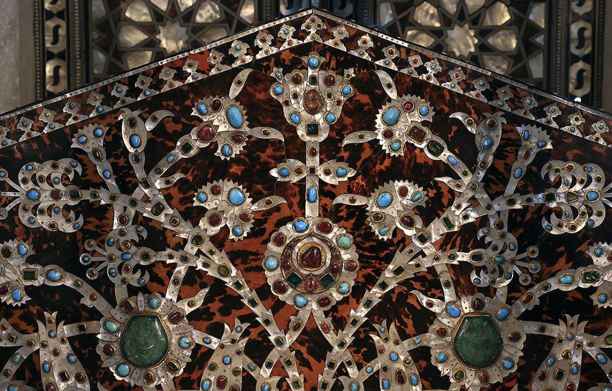 Arife Tahtı, Topkapı Sarayı'nda sergilenmeye başlandı