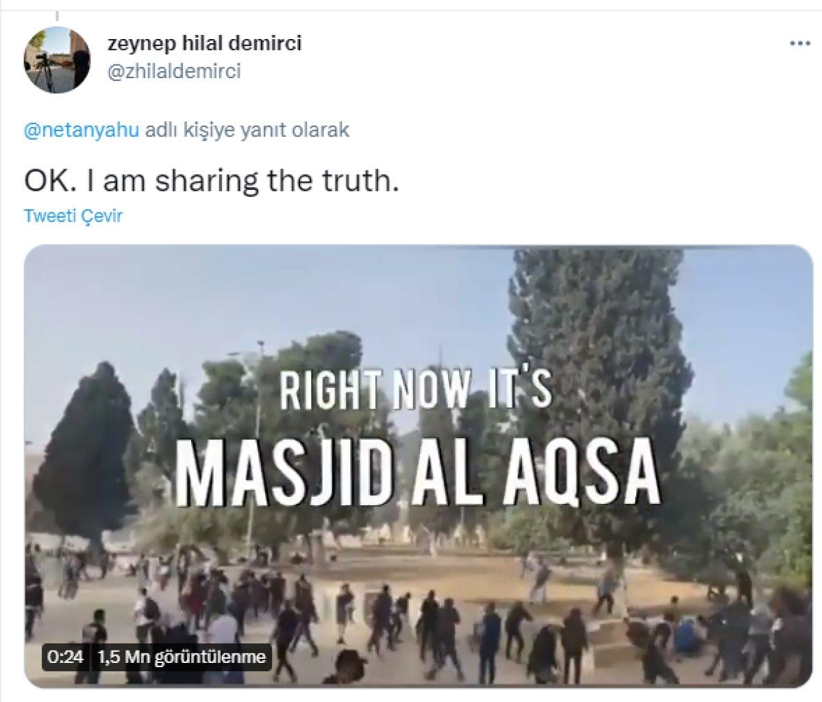 Netanyahu'nun propaganda videosuna Filistin gerçekleri ile cevap