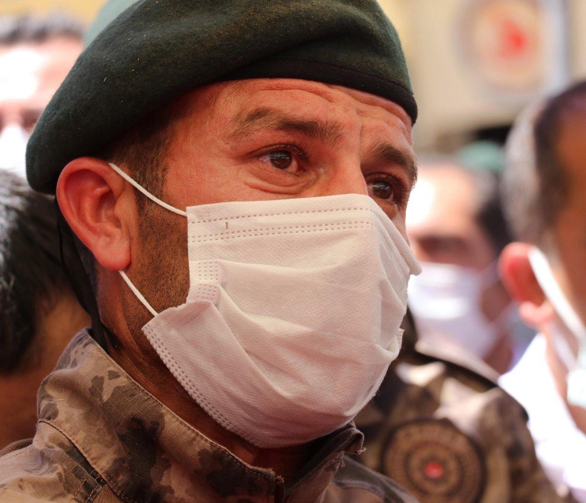 Şehit polis Veli Kabalay, Denizli'de toprağa verildi