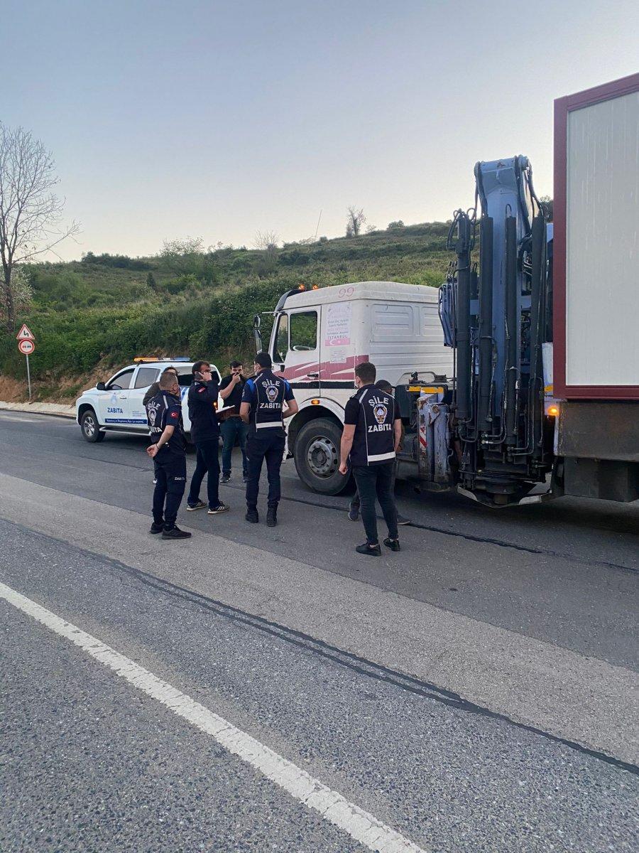 Şile'de kaçak konteyner savaşı