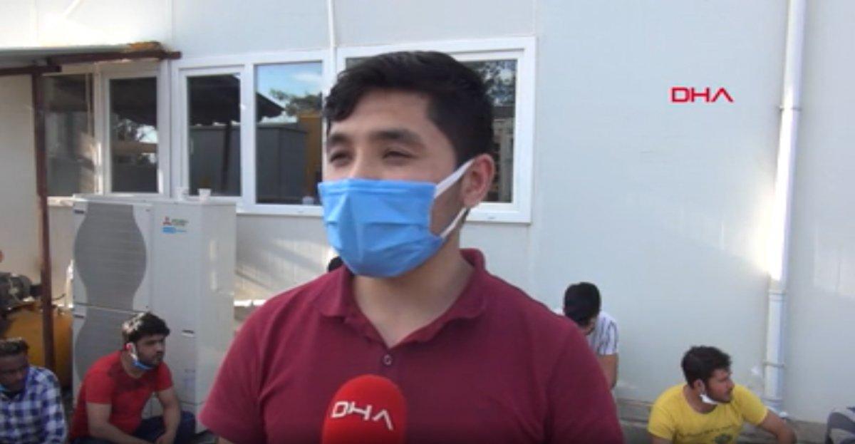 Kahramanmaraş’ta polisten kaçak göçmenlere bayram ziyareti