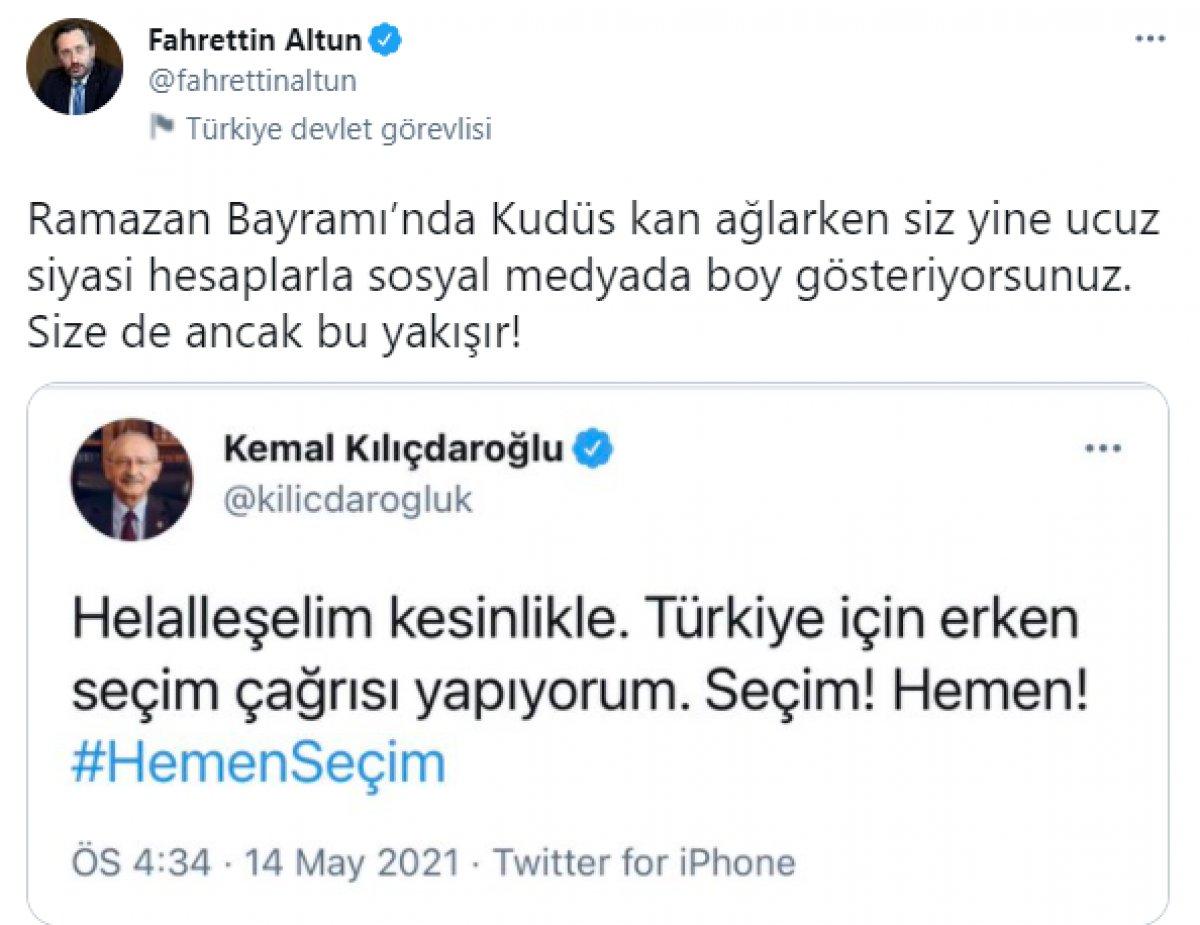 Cumhurbaşkanı Erdoğan'ın helallik istemesi muhalefetin tek gündemi oldu