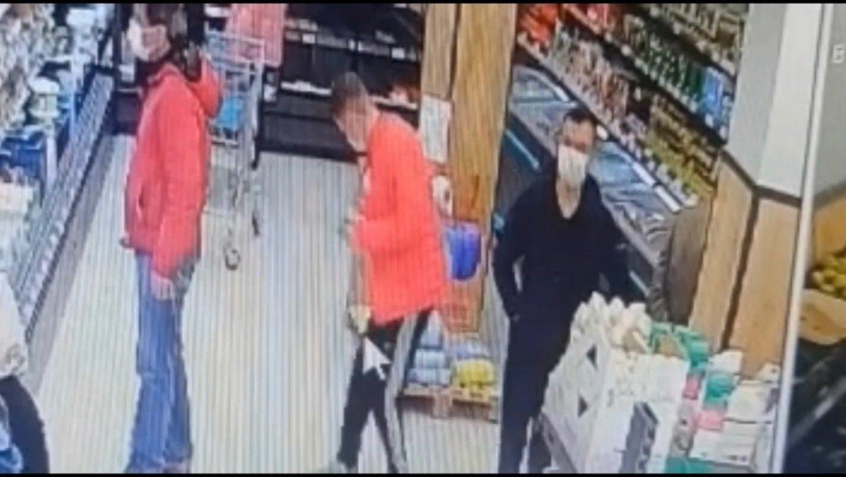 Maltepe'de sucuk ve ton balığı ile yakalandı, hırsız çıktı