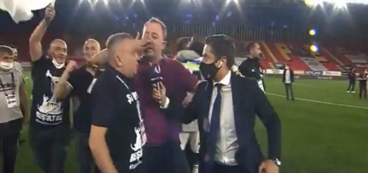 Sergen Yalçın'ın gözyaşları