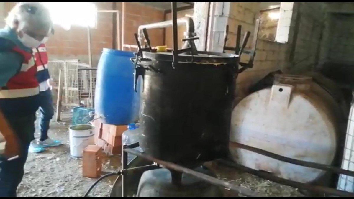 Eskişehir'de sahte içki operasyonu