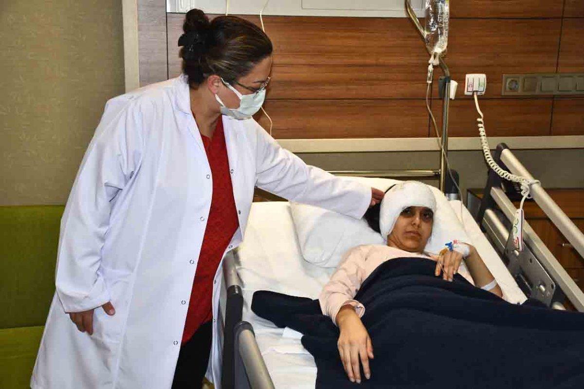 Doğuştan engelli Rabia Demir 22 yıl sonra duymaya başladı