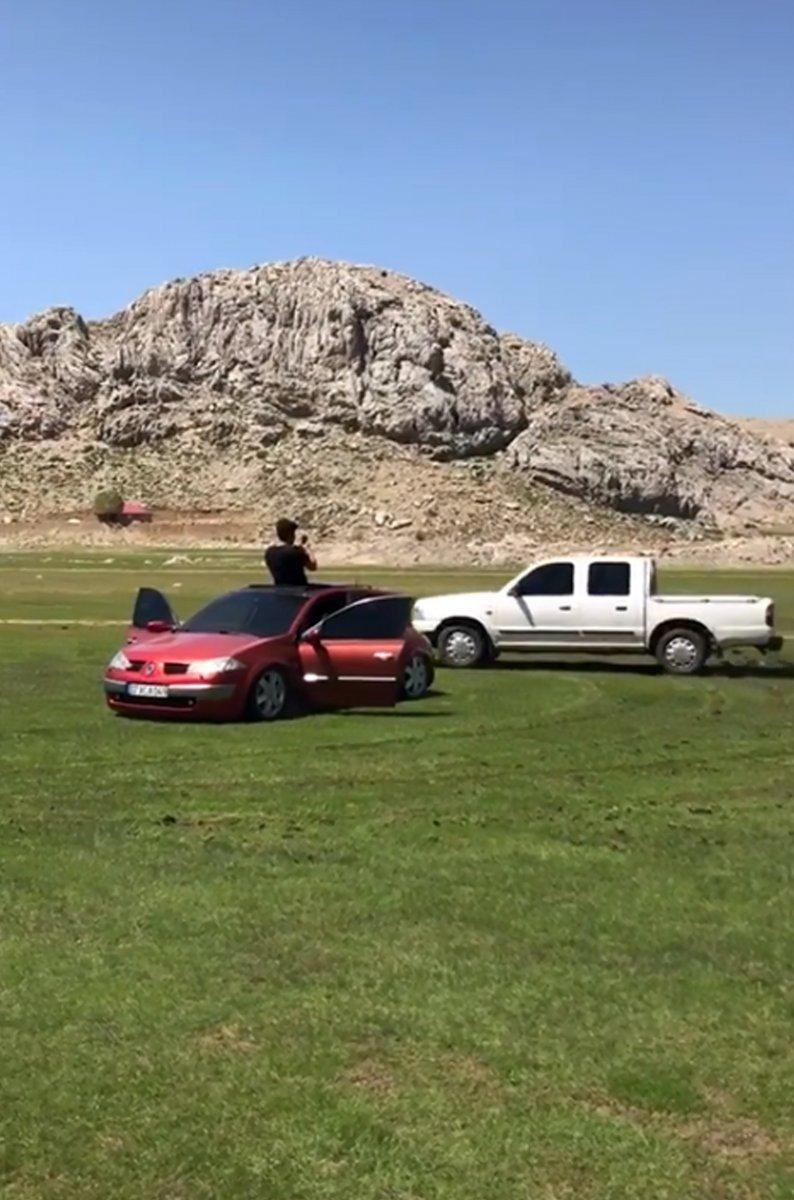 Antalya'da merada drifte para cezası