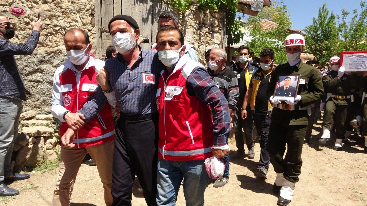 Şehit Yasin Özdamar’a veda