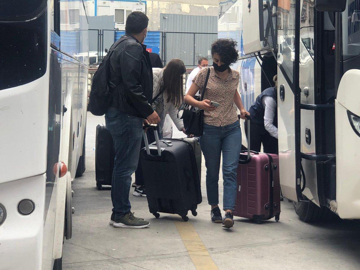 İstanbul’a dönüş başladı