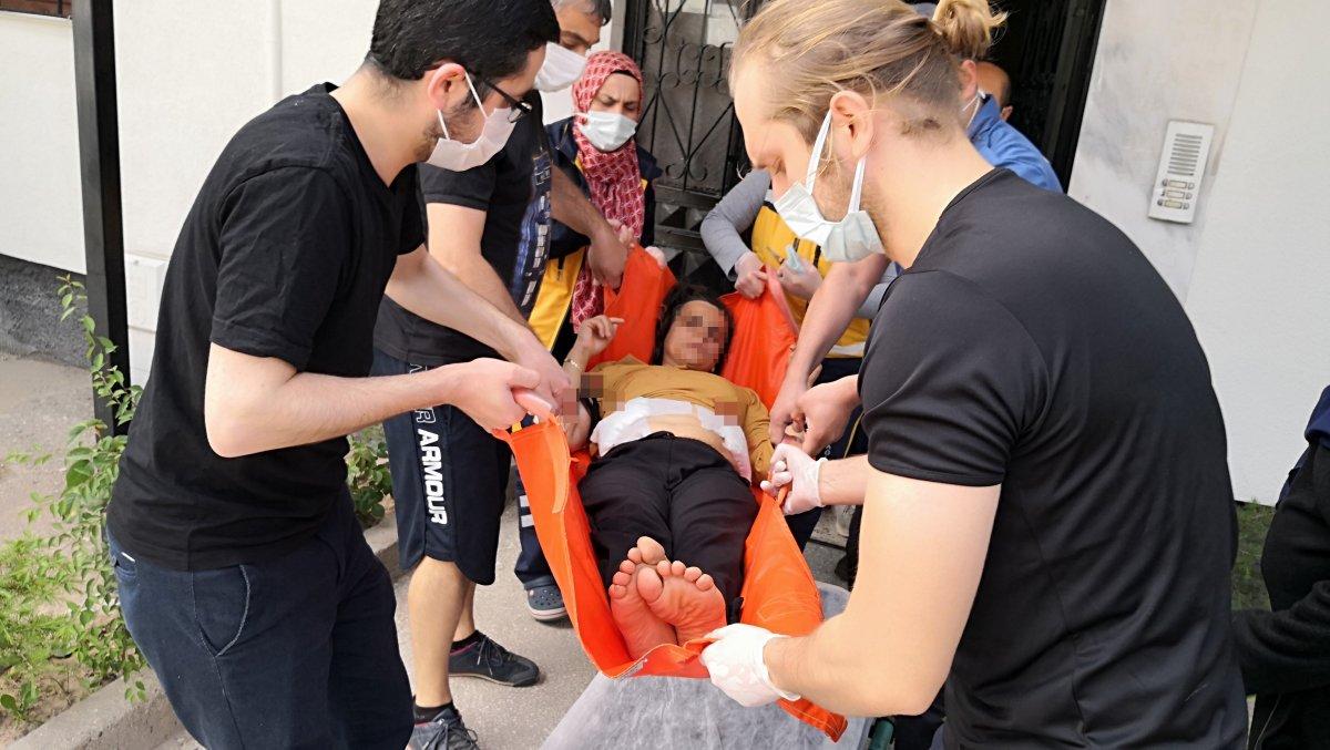 Aksaray'da aldatıldığını öne sürdüğü eşini bıçakladı