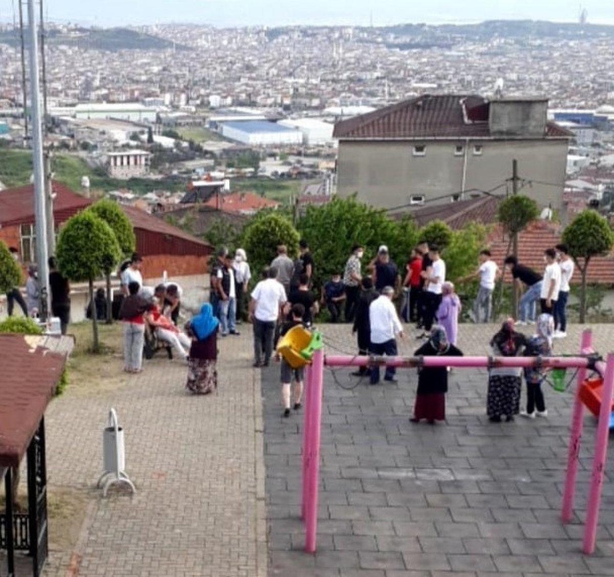 Kocaeli'de çocuk parkında cinayet