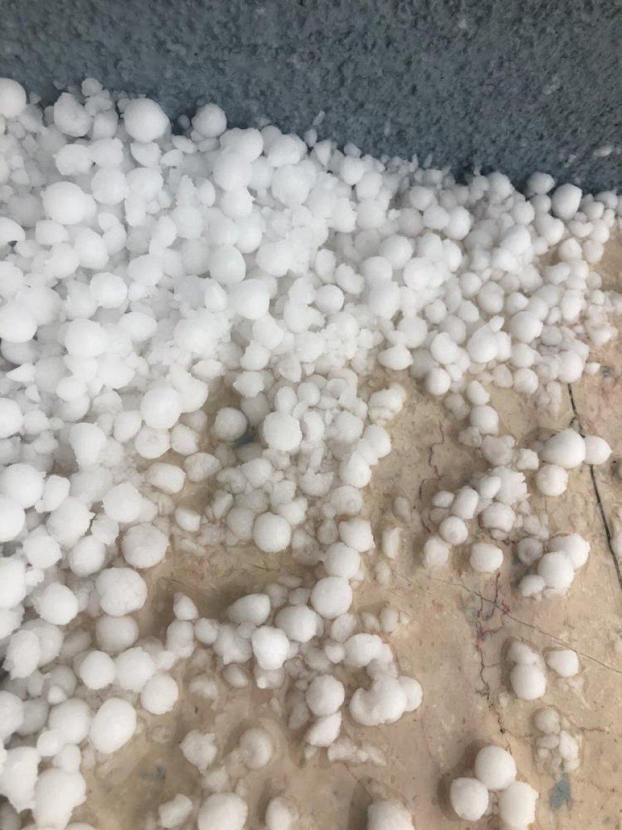 İstanbul'da doluya karşı battaniyeli önlem