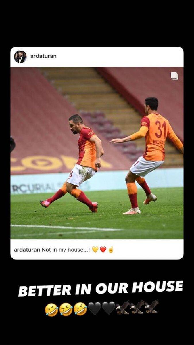 N'Koudou'dan Arda Turan'a ev göndermesi