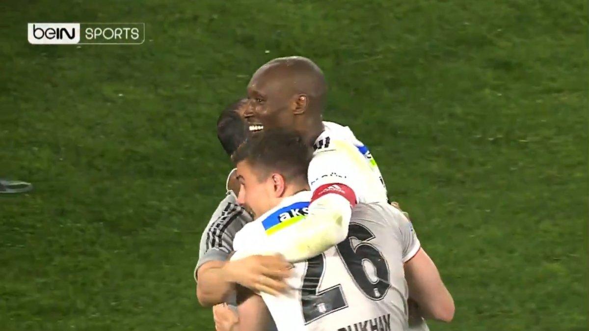 Beşiktaş'ın şampiyon olduğu an