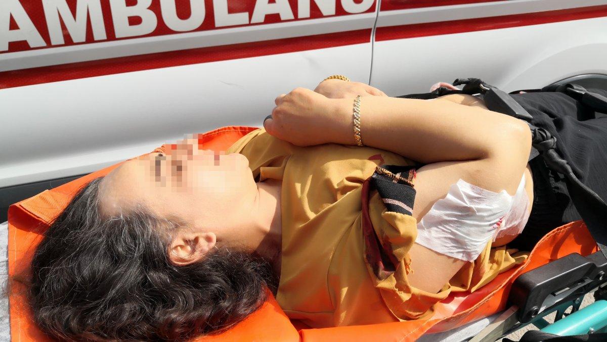 Aksaray'da aldatıldığını öne sürdüğü eşini bıçakladı