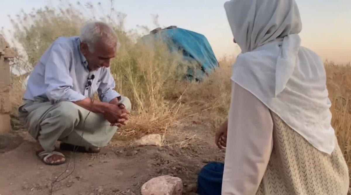 Şanlıurfa'da köpekleri ölen yaşlı çiftin gözyaşları