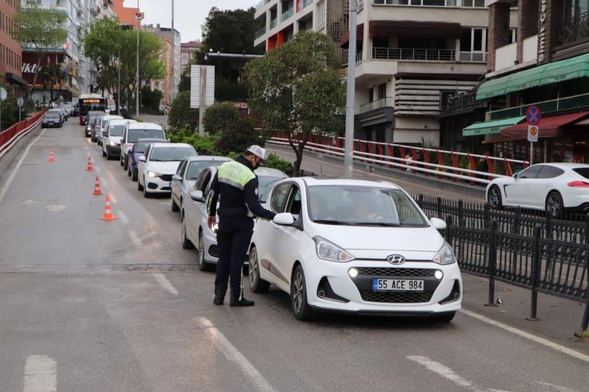 Samsun'da tam kapanma döneminde 4,3 milyon lira ceza kesildi