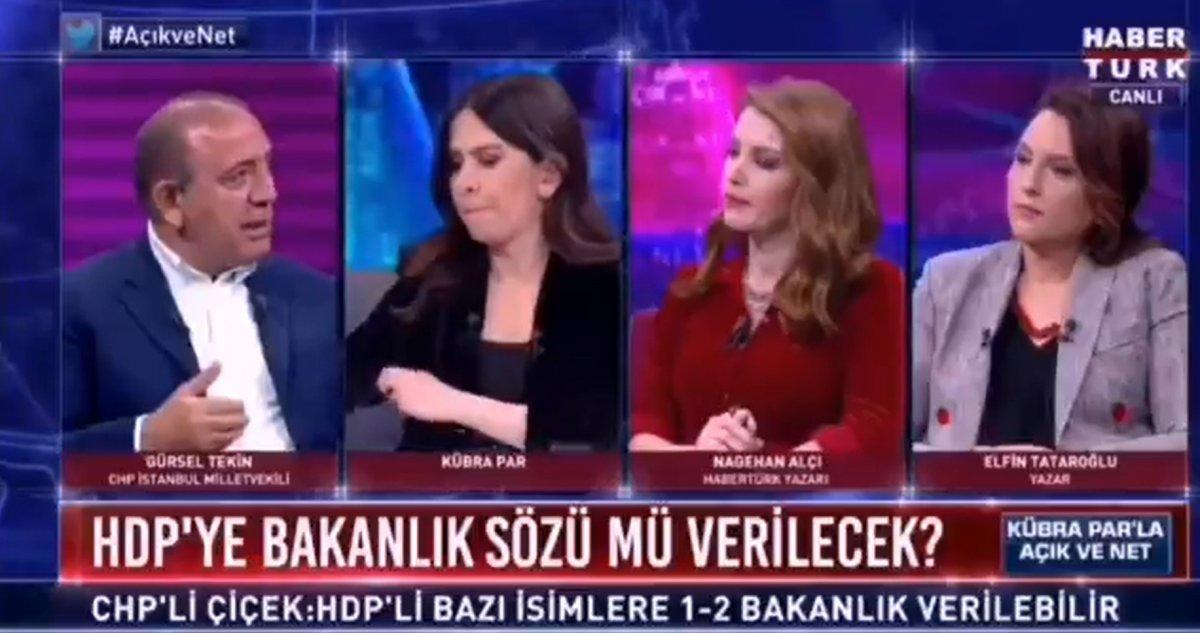 CHP'li Gürsel Tekin: HDP'ye neden bakanlık verilmesin