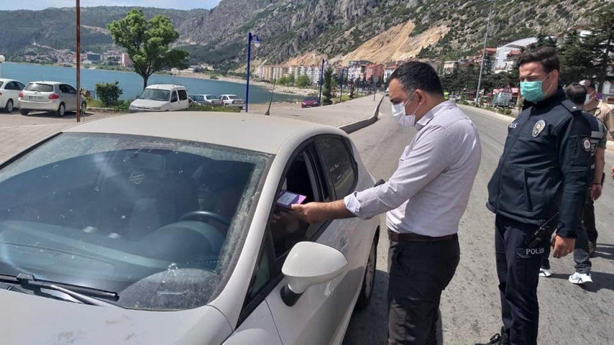 Eğirdir’de 49 bin 597 lira ceza kesildi