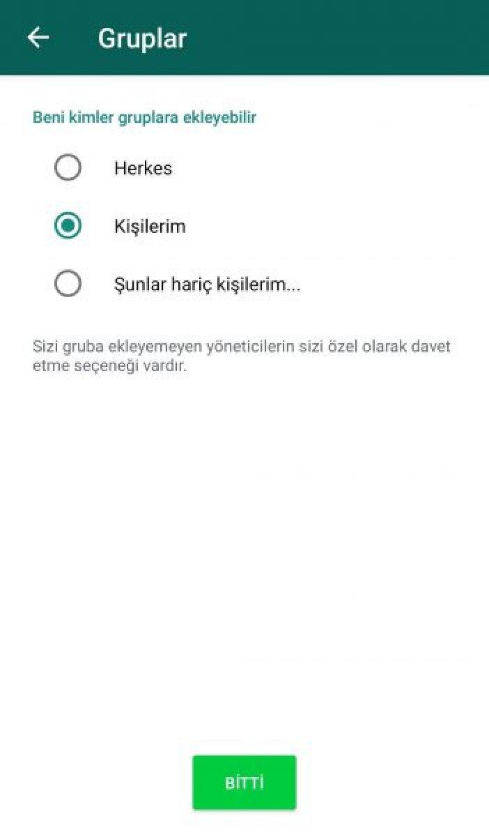 WhatsApp grup ayarları nasıl değiştirilir? 'Varsayılan herkes' ayarına dikkat..