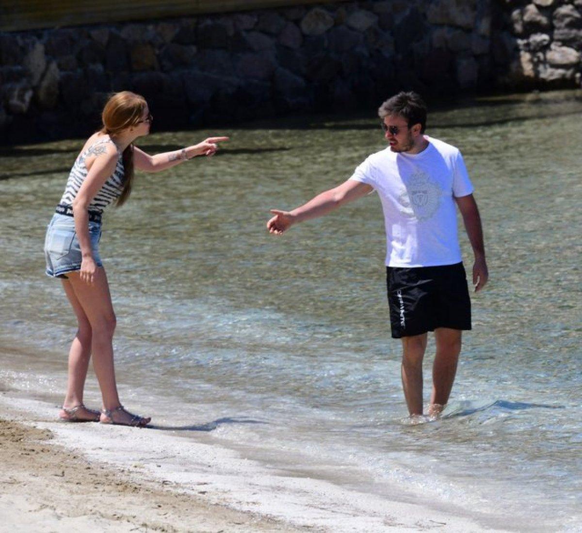 Mustafa Ceceli ile Selin İmer tatilde