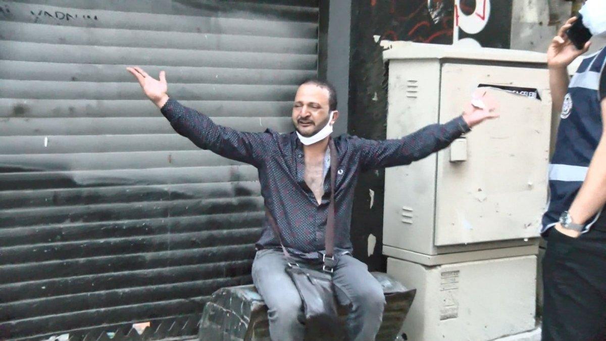 İstiklal'de 10 bin doları gasbedilen turistin gözyaşları