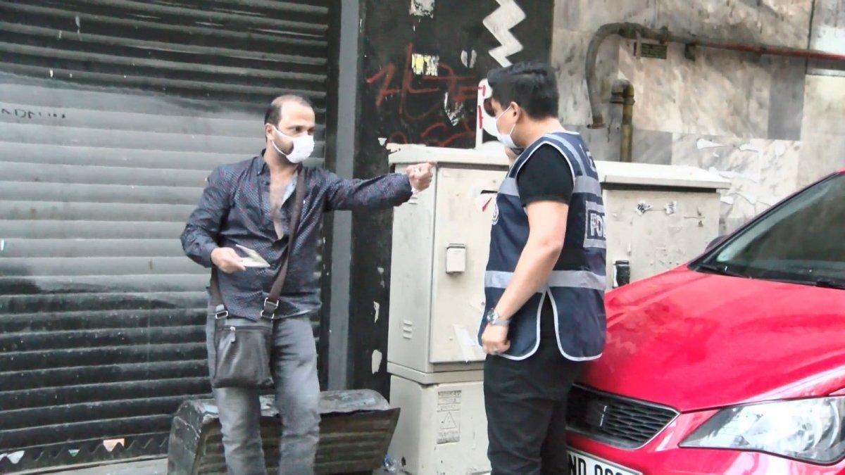 İstiklal'de 10 bin doları gasbedilen turistin gözyaşları