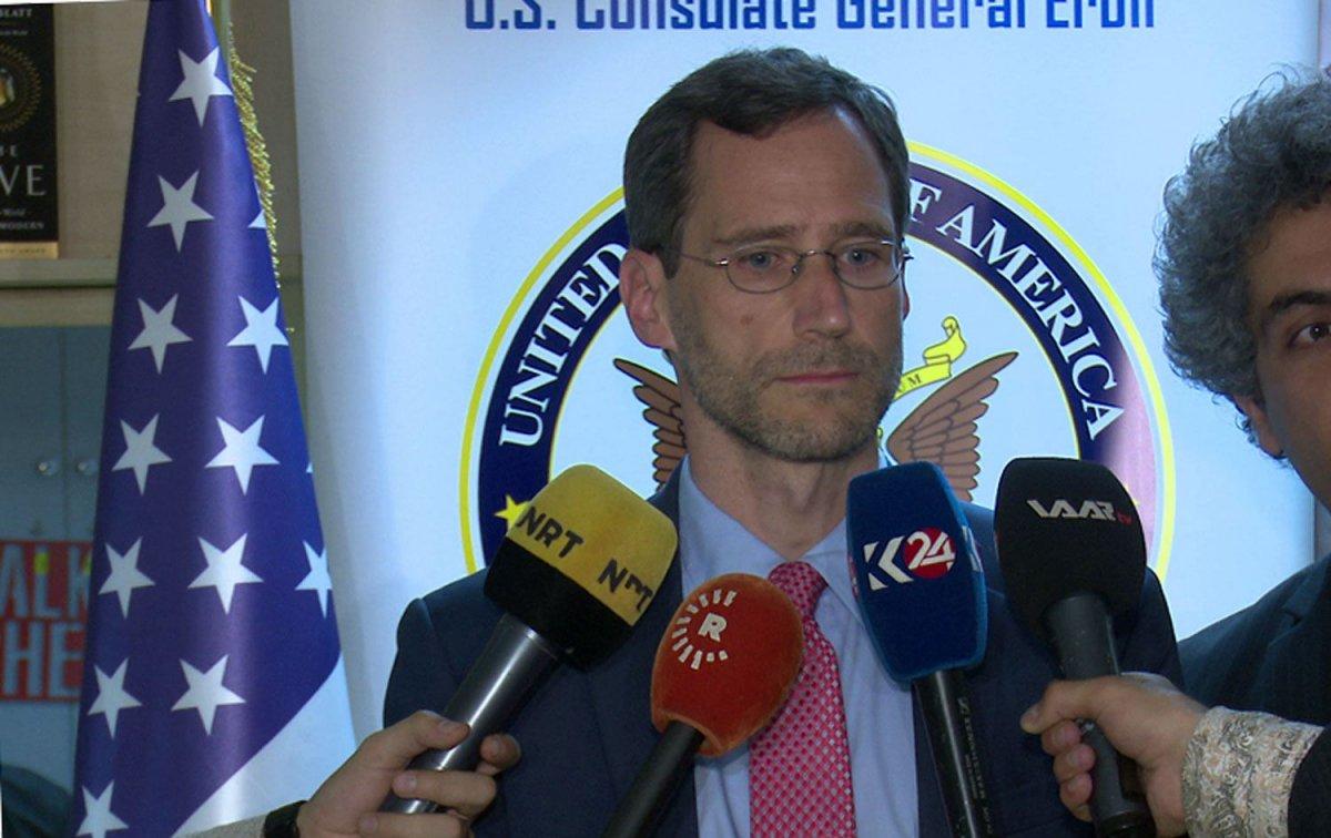 ABD'li diplomatlar Suriye'de PKK işgalindeki bölgeyi ziyaret etti