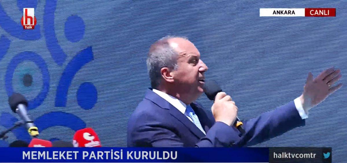 Muharrem İnce CHP'yi eleştirmeye başlayınca Halk TV yayını kesti