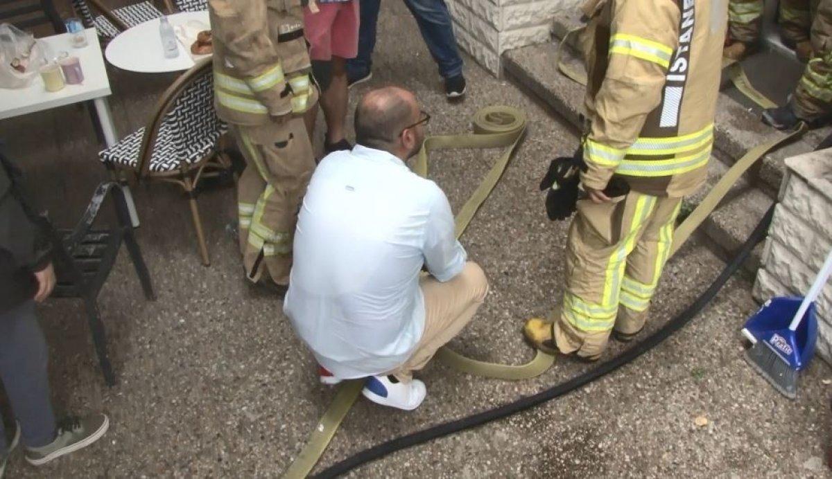 İstanbul’da film atölyesinde yangın çıktı