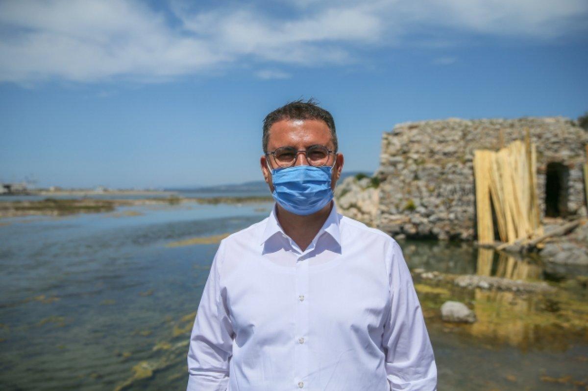 İzmir'de Roma dönemine ait taş hamam restore ediliyor